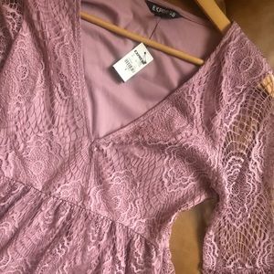 Express lace party dress, NWT